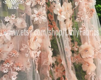 12 Colors Simply Stunning 3D Flowers Appliques Bridal Handmade Lace for Party Ball Gown Prom Dress Wedding Dress Available in Many Colors