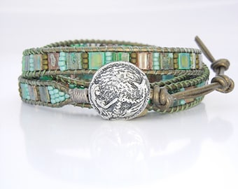 ONE Mermaid Wrap Bracelet Button Clasp, Artisan Sterling Silver Clasps, Artisan Mermaid Button Clasp, (BC4s) Nautical Jewelry Supplies Clasp