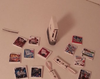 Mniature Wii Game System for Barbie
