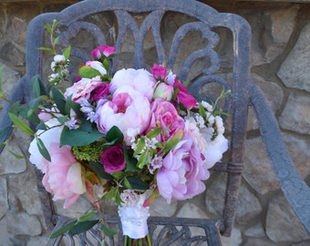 Bridal Bouquet, Brides Bouquet, Wedding Bouquet, Wedding Flowers, Wedding Decor, Brides Bouquets, Peony Hydrangea Bouquet, Garden Bouquet
