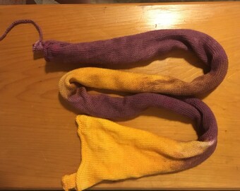 Sock blank teint à la main
