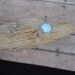 ON SALE this week Vintage sky blue turquoise pendant sterling silver turquoise pendant stone KP1255