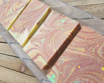 Orchard by the Veranda-cold process soap with a sophisticated fruity scent