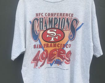 Vintage San Fransisco 49ERS NFC T Shirt XL Size