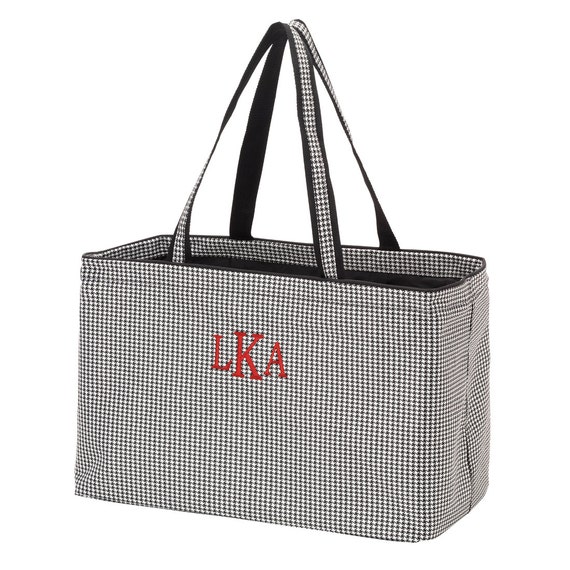 Monogrammed Ultimate Game Day Tote Extra Large Tote Bag