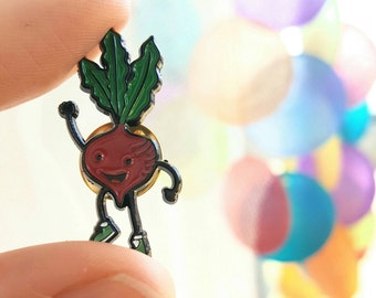 Upbeet Enamel Pin - Lapel Pin