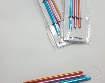 KnitPro Wool needles, set of 3, assorted sizes