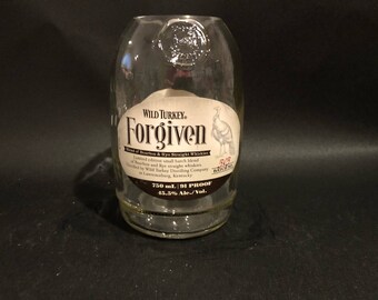 Wild Turkey Candle/Wild Turkey Forgiven Bourbon WHISKEY BOTTLE Soy Candle. 750ML. Made to Order !!!!!