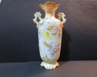 Very Pretty Hand Painted Porcelain Bud Vase
