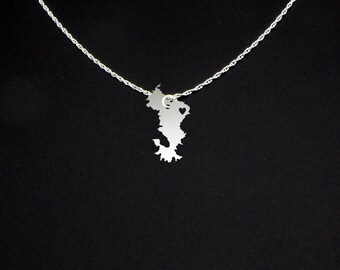 Mayotte Necklace - Mayotte Gift - Mayotte Jewelry