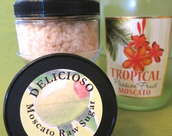 Moscato Infused Raw Sugar