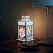 Gold Lighted Refelctions Lantern with Mirror Finish