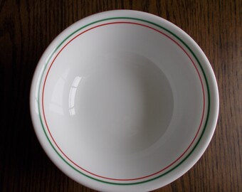 Set of 4 Vintage Corelle Christmas Winter Holly Cereal Bowls 1990s