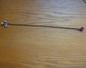 chain bookmark with charms, ecofriendly bookmark
