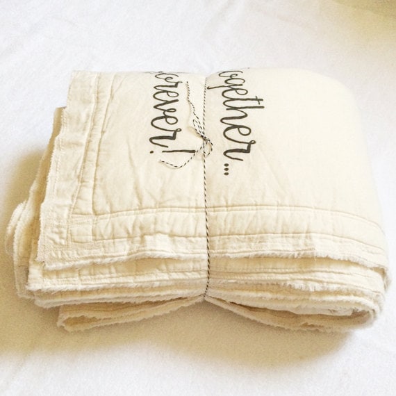 personalized blanket adult blanket 2nd anniversary gift for
