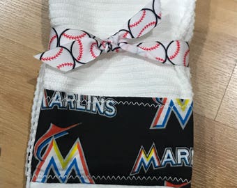Miami Marlins Hand Towels