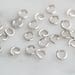 Sterling Silver Open Jump Rings (4mm, 20 gauge) / Round Jump Ring / Bulk Sterling Silver Wholesale