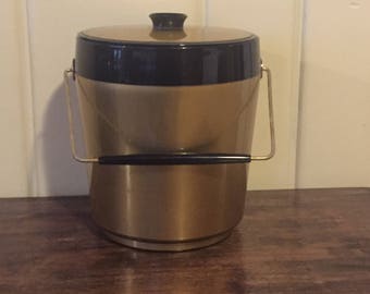 Mid-Century Vintage Thermo Serv Ice Bucket