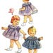 McCall's 2447 Vintage Sewing Pattern 1960s Helen Lee Toddler Girls Dress Original Uncut Sizes 1 2 3 6