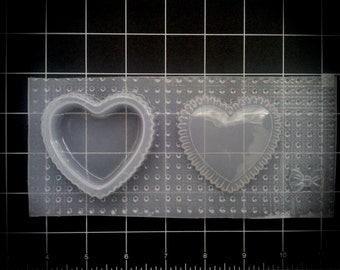 Heart Trinket Box Stash box Resin Mold