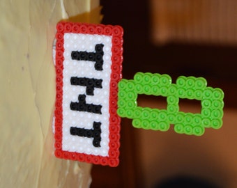 Minecraft cake topper