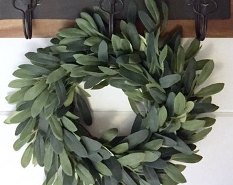 Farmhouse Faux Olive Wreath | Olive Wreath | Farmhouse Decor | Fixer Upper Style