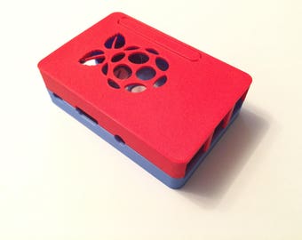 Raspberry pi 2/3 B + snap on case with heatsinks