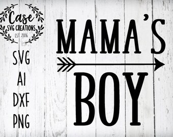Download Mamas boy svg | Etsy