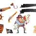 Pirate clipart,Pirate clip art,Pirate watercolor clipart,Pirate watercolor clip art,Pirates clipart,Pirates clip art,digital clip art