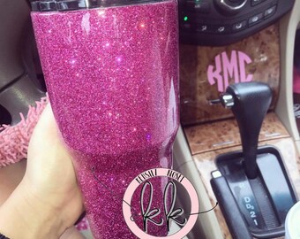 Pink Glitter Yeti