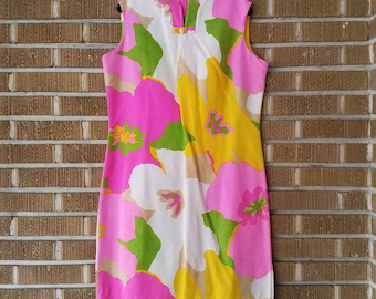 Waltah Clarke's Hawaiian mini dress 60s