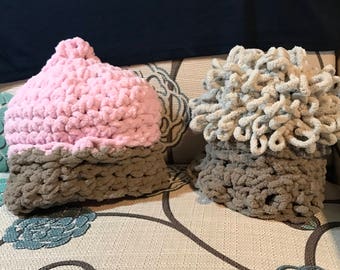 Strawberry Cupcake and Little lambw