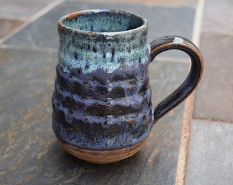 SECOND Coffee Mug, Handmade Ceramic Mug, Ceramic Mug, Ceramic Coffee Cup, 14 oz
