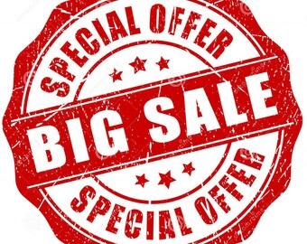 SALE!!! Buy One - Get One 1\2 Price