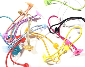 Assorted ponytail holder blanks -Hair accessory blank