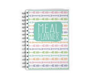 Meal Planner Notebook - Meal Prep - Arrows