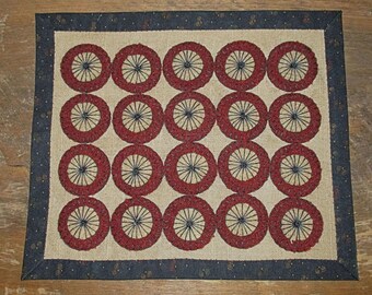 Hand Made Penny Rug~USA