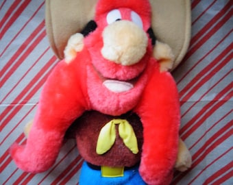 Vintage 1997 Looney Tunes Yosemite Sam Plush