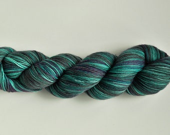 Hand Dyed Superwash Merino Sock Yarn
