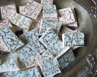 Vintage Shabby Chic Mosaic Shards