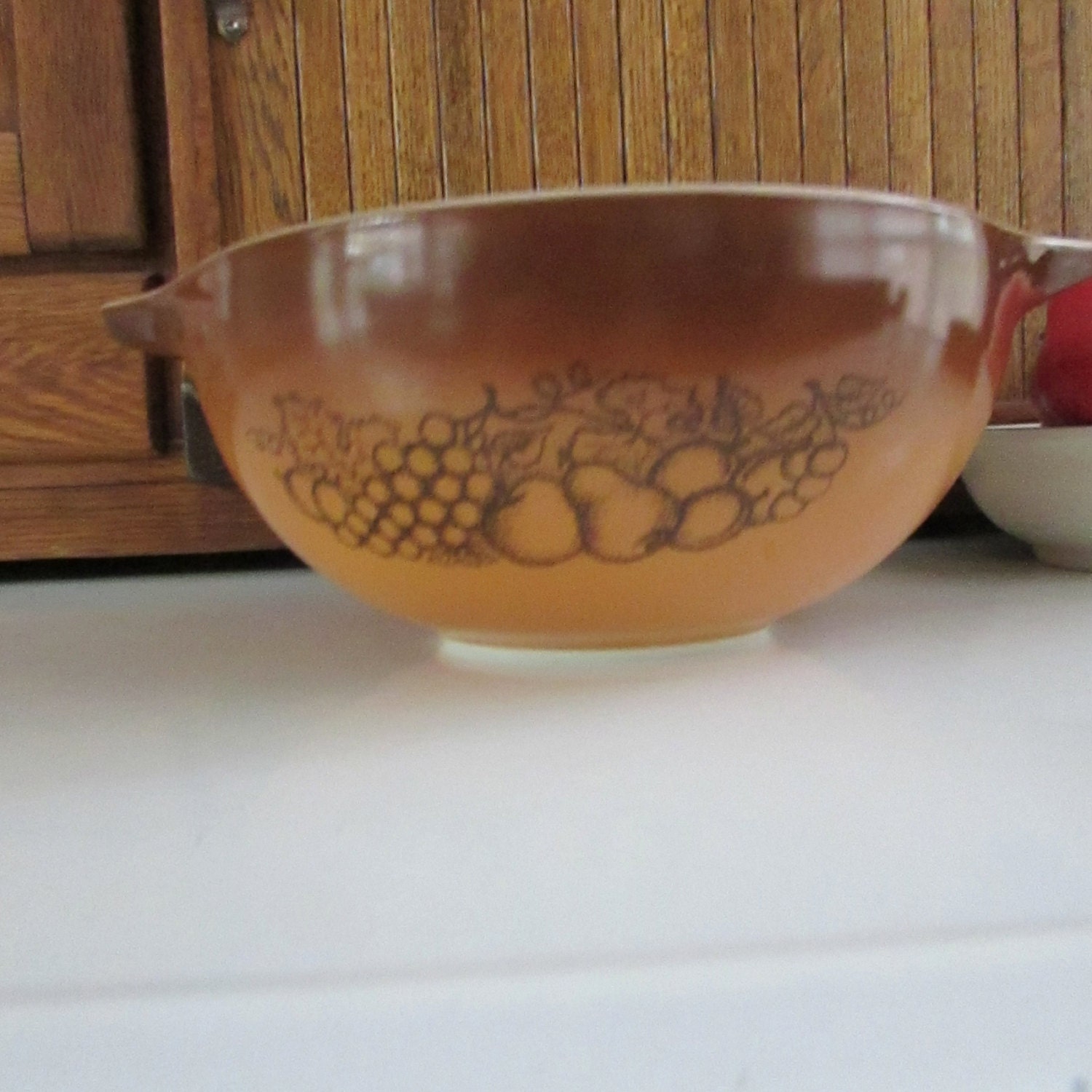 Old Orchard Pyrex Cinderella Mixing Bowl – 2.5 Qt Bowl – Brown Bowl ... Old Orchard Pyrex Cinderella Mixing Bowl – 2.5 Qt Bowl – Brown Bowl ...