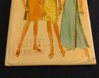 simplicity dress pattern #7344, size 14
