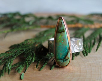 Size 8 Monarch Opal Ring