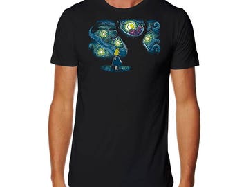Starry Wonderland T-shirt - Alice in Wonderland Shirt - Starry night Tshirt - Cheshire Cat Shirt - Starry Alice Shirt - Wonderland Tshirt
