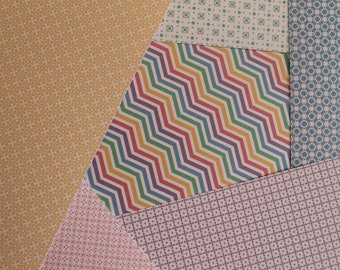 Cardstock Sheet decorated scrapbooking cards and Cardmaking paper