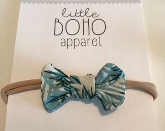 Petite Boho Christmas Bow