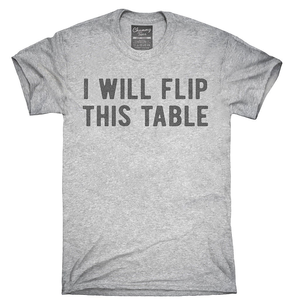 head of the table t shirt