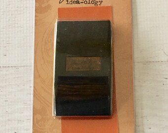 Tim Holtz Idea-ology Sanding Grip, Ranger, refillable sanding block 2 X 3.5” in size, scrapbooking, cardmaking, art journaling, mixed media