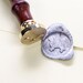 Golden retriever 01 Seal wax stamp25mm