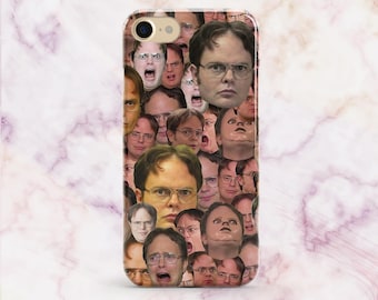 The Office TV Show Dwight Schrute iPhone 8 Case iPhone 7 iPhone 7 Plus 8 Plus Case iPhone 6S Case iPhone SE Case Samsung S8 Office TV Case